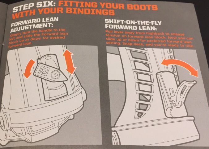 Step Six: Fitting Your Boots With Your Bindings - Forward Lean Adjustment